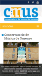 Mobile Screenshot of conservatoriourense.org
